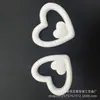 Coração de pêssego espuma vazio Coração de pêssego coração de mãe amor espuma decoração de casamento [Direto da fábrica]]