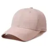 Gorra de béisbol informal de verano para hombre, estilo coreano, ligera, de secado rápido, color blanco