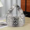 Bolsa de ombro tipo bolinho de outono e inverno de pele sintética de raposa para atacado, bolsa feminina, bolsa mensageiro fashion portátil de grande capacidade, bolsa de pelúcia