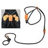 Productos Creativos Transfronterizos para Mascotas Correa para Perro Reflectante de Nailon Redonda Collar Integrado sin Collar Correa para Mascotas