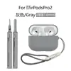 Adecuado para Estuches de Auriculares AirPods Pro2, Estuches de Auriculares Apple Pro2 Silicona Estuches Protectores Airpodspro2