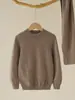 Suéter de Lana para Niños, Suéter Base de Cuello Alto Grueso, Jersey de Punto de Lana para Niños y Niñas, Jersey de Punto de Cuello Redondo para Niños Pequeños