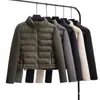 Z Estilo Europeo y Americano Transfronterizo 2025 Nueva Moda Elegante Chaqueta de Algodón con Cuello Alto y Cremallera para Mujer al por Mayor de Amazon