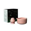 Cuenco Nuevo Transfronterizo para Matcha con Pico Cuenco de Crisantemo Juego de Té Cerámico Set de Matcha Herramientas Rosas Japonesas Baibenli