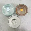 Lonchera de Acero Inoxidable 304, Apta para Microondas, Redonda, Lonchera Portátil para Oficinistas, Caja Sellada Multicapa para Conservar la Frescura con Tapa