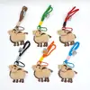 Pingente de Camelo Souvenir Decoração de Mochila Camelo do Deserto de Dunhuang Boneca de Pelúcia Chaveiro Pingente de Bolsa para Meninas