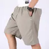 Pantalones Cortos de Algodón Puro para Hombre para Verano, Pantalones Deportivos de Trabajo Amigables con la Piel, Delgados Sueltos Casuales Versátiles Camiseta Pantalones Cortos de Cinco Puntos para Hombre Modernos