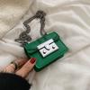 Bolsa popular deste ano 2022 nova bolsa bolsa transversal feminina versátil corrente ins bolsa de ombro mini boca envelope vermelho