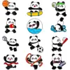 Broche Emblema Desenho Animado Série Panda