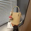 Bolso de Cubo Portátil de Gama Alta 2026 Primavera Nuevo Nicho Lindo Bolso Cruzado para Viajar Estilo Dulce Francés Bolso Pequeño para Salir