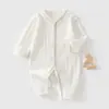 Ropa para bebé para primavera y otoño, tipo A, mameluco sin costuras de algodón puro, traje para gatear de bebé, ropa de bebé para salir