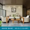 Sofá de teca para exterior para jardín de villa en patio, muebles nórdicos de ocio, sofá de aleación de aluminio para terraza tejido con cuerda