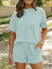 Productos de venta caliente 2026 Amazon Sitio Independiente Europeo y Americano Transfronterizo Verano Europeo y Americano Trajes Casuales de Costilla para Mujer