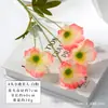 Flor de Amapola Artificial de Seda con Aspecto de Pintura al Óleo Vintage, Flor Falsa para Decoraciones de Boda, Adorno para Jarrón de Sala de Estar, Suministro Transfronterizo