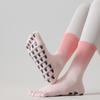 2025 Meias de Yoga Novas de Meia-Panturrilha Cinco Dedos Antiderrapantes Confortáveis Absorventes de Suor Pilates Meias de Cinco Dedos Cano Médio-Alto Fitness