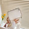 Bolso de mujer nuevo, transparente, estilo japonés, con maquillaje fresco, lápiz labial, bonito bolso bandolera de color caramelo para mujer.