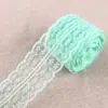 40 Colores Adorno de Encaje Doble Cara No Elástico para Ropa Hecha a Mano DIY, Cortinas, Costura de Sofá, Accesorios de Encaje 4.5cm