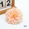 Pintura a Óleo Flor Dália Dália Artificial Fantasia de Performance de Palco Adereço de Cabeça Flor de Pulso Parede de Flores DIY Guirlanda Acessórios