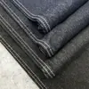 Tela de Mezclilla Oscura Lisa Cvc70/30 70 Algodón 30 Poliéster Mezclilla Que No Se Deslava Tela para Ropa Venta al por Mayor