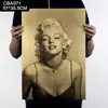 Póster Pegatina de Papel Kraft Retro Nostálgico Película Habitación Dormitorio Pared Decoración de Pared Pintura Mural de Anime
