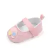Novos Sapatos de Bebê com Flor 0-1 Ano Sapatos para Crianças Pequenas Sola Macia Antiderrapante Sapatos de Bebê Primavera e Outono babyshoes YS-G17