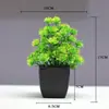 Punto Nuevo Bonsái Plantas de Decoración para el Hogar Pequeños Adornos Flores Artificiales Plantas Verdes Plantas en Maceta Flores Artificiales Fábrica Venta al Por Mayor