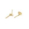 Caperucita Roja Mismo Estilo Estilo Nacional Pendientes de Borla de Abanico para Mujer Chapados en Oro Diseño de Nicho Pendientes de Alta Calidad