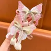 Novo Estilo Cabelo Infantil Super Fada Tulipa Borboleta Grampo de Cabelo Presilha de Rabo de Cavalo na Nuca Menina Princesa Acessórios de Cabelo Moderno