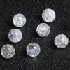 Pipoca Contas de Cristal Branco DIY Acessórios de Jóias Semi-acabado Mão-tecido Material Pulseira com Contas