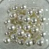 Perlas de Cristal Imitación Shijia con Agujero Grande, Cuentas Sueltas Redondas, Accesorios para Joyería, Aretes, Collares, Joyería DIY, Productos Semi-Terminados