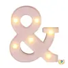Luces de Letras Luminosas Transfronterizas, Números en Inglés, Luces LED, Propuesta de Cumpleaños, Declaración, Montaje de Escena, Decoración de Atmósfera, Coloridas