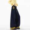 Pantalones de Chándal a Cuadros con Bloques de Color Retro Americano para Mujer y Hombre, Estilo Bf Primavera 2026, Caída Relajada, Pantalones Casuales de Pierna Ancha Adelgazantes