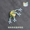 Impresión 3D transfronteriza junta de rana magnética modelo de animal vivo manualidades adornos de escritorio para refrigerador juguetes de moda de mano
