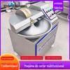 Máquina comercial de corte e mistura de recheio de cavala espanhola Taiwan máquina de corte e mistura de conversão de frequência de salsicha de descarga automática máquina de corte e mistura de processamento de carne