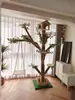 Marco de escalada para gatos, Cama para gatos, Árbol para gatos, Marco de escalada grande para gatos, Árbol decorativo para cafetería de gatos, Casa para gatos de madera maciza, Juego de estantes para gatos