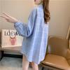 Camisa a cuadros transpirable de primavera y otoño para mujer, estilo retro japonés, para estudiantes, de manga larga, talla grande, holgada, con protector solar, venta al por mayor