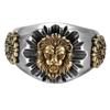 Anel Punk Hip Hop Animal Dente Retro Dongdaemun Coreano Estilo Japonês e Coreano Personalidade Simples Desgastado Anel para Dedo Indicador Aberto Masculino