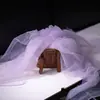 Tela de malla de hilo de niebla de hadas ins, suave, hecha a mano, bricolaje, color sólido, velo de encaje, tela de tul transparente para ropa
