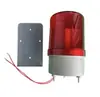 Valla Electrónica de Pulso de Alto Voltaje Sonido y Luz Alarma Bocina Rotatoria Exterior Interior DC12V con Soporte