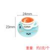 Acessórios de adesivo para geladeira de sobremesa de café de café da manhã de simulação casa de brincar cozinha brinquedo decoração resina diy comida e acessórios de brincar