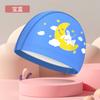 Gorro de baño para niños, equipo auxiliar de natación, venta al por mayor, gorro de baño para bebés y niñas con estampado de PU, impermeable, con protección auditiva, para estudiantes