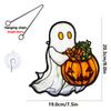 YGTYU537-548 Decoración de Ventana Colgante Luminosa de Acrílico para Halloween Transfronterizo Calabaza Fantasma Gato Negro