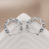 Corea del Sur Sentido del Diseño Personalidad Exagerada Metal Pendientes de Perlas Grandes para Mujer Moda Elegante Francesa Pendientes Pendientes Pendientes Accesorios para las Orejas
