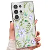 Funda de Teléfono Floral de Alta Venta en Comercio Exterior Adecuada para Samsung S26U Nuevo Modelo Alta Transparencia Anti-Caídas S25 Funda Protectora Venta al por Mayor