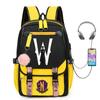 Nueva serie de televisión estadounidense de 2023 Familia Adams Miércoles Miércoles mochila gran capacidad mochila escolar para estudiantes