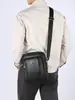 Bolso de negocios simple para hombre, bolso de mano vintage duradero, portátil para compras al aire libre, bolso pequeño cruzado para teléfono móvil