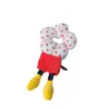 Popular Lindo Mickey Flor Puntos Banda para el Cabello de la Colita Bola de Peluche Linda Cabeza Princesa Diadema Rizada Accesorios para el Cabello