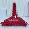 Novo Arranjo de Flores Artificiais em Cascata para Mesa para Quartos Privativos de Hotel, Decorações de Festa de Aniversário, Exibição de Palco de Casamento e Decoração de Janela