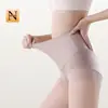Vendas diretas do fabricante, popular no Sudeste Asiático e no Vietnã: Leggings de renda modeladora de cintura alta para controle da barriga, lingerie feminina sem costura