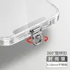 Suporte para Celular Clip de Aço Inoxidável Ultra Fino Cordão Anti-Perda Adesivo de Fixação Conexão de Metal de Alta Qualidade Adesivo Traseiro Cartão
